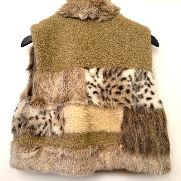 Anthropologie Faux-Fur Midi Vest - Picture 5 of 5